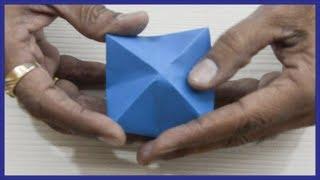 How To Make A Paper Diamond - Origami Diamond - Paper Activity