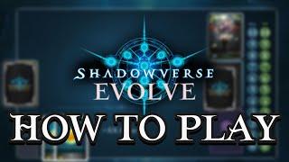 How to play Shadowverse Evolve TCG  Beta Testing Rules