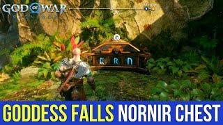 God of War Ragnarok - Goddess Falls Nornir Chest Puzzle Solution  Vanaheim Nornir Chests