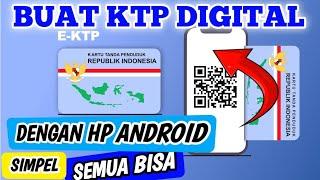 Cara buat KTP Digital dengan menggunakan hp android 2023 terbaru  simpel