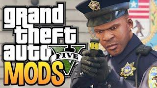 GTA 5 - Franklin Joins the Police Force - GTA 5 Police Mod GTA 5 Funny Moments w Mods