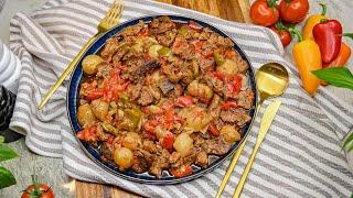 Belen Tava️Legendary Turkish Recipe️One-pot beef stew‼️