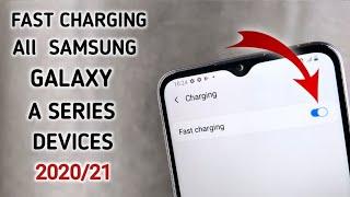Samsung Galaxy A12 Fast Charging Trick A02s  A02 A21s A30S A31All Samsung Galaxy A Series 2022