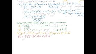 QFT10.2 Vector field Lagrangian