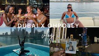 Ohpolly X Dubai brand trip vlog pilates shoots walking for ohpolly runway show..  Altou Mvuama