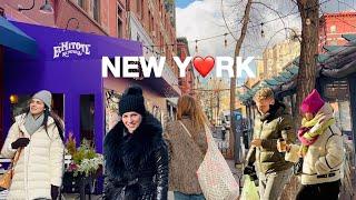 4KNYC Winter WalkNew Year’s Vibes on Upper West Side of Manhattan  Jan 2024
