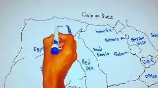 Where is Gulf of Suez  Gulf of Suez Map  Suez Gulf  Gulf_Suez   Suez_Gulf_World  5min Knowledge