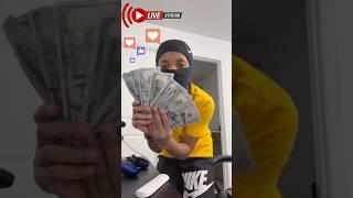 Boy gets caught flexing money on live full video out now #shorts #viral