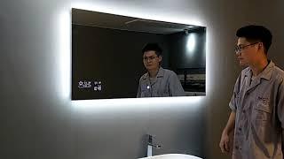 How to operate a smart mirror?