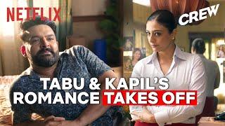 Tabus Hilarious Air Hostess Act with Kapil Sharma  Crew  Kareena Kapoor Khan Kriti Sanon