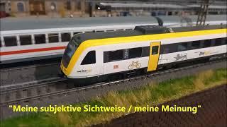 Märklin  PIKO VT 612  BR 612  Regioswinger 52207- Bwegt  mit CS2 60215