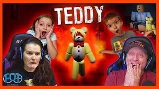 ROBLOX TEDDY Horror Game  Thumbs Up Family VS Evil Teddy TUF Gaming