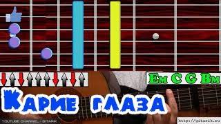 Kambulat - Карие глаза Аккорды бой разбор на гитаре как играть на гитаре