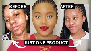 HOW TO GET RID OF DARK SPOTS WITH ONE PRODUCT  SERUM THAT WORKS