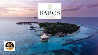 Baros Maldives 5 Star Luxury Boutique Beach Resort & Hotel. Drone 4K Vlog