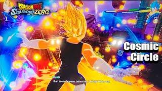 DRAGON BALL Sparking ZERO - 11 Minutes Of New Demo Gameplay Z Vegeta Cosmic Circle