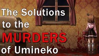 Umineko Deaths Explained Breaking Down All Solutions and Answers  SPOILERS