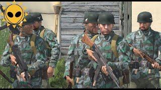 ARMA 3 World War 2 - NPC Infantry Battle NPC War & A.I battle  Battle of Orshanets