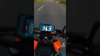 bisschen auf der Landstraße fahren  #shorts #motorcycle #rider #street  KTM DUKE 390  Flic