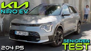 2024 Kia Niro EV 204 PS - Senioren-Test - Perfekt für Rentner? Verbrauch Reichweite Review deutsch