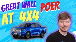 ¿Por qué la Great Wall POER AT 4x4 es la camioneta ideal para cualquier aventura?