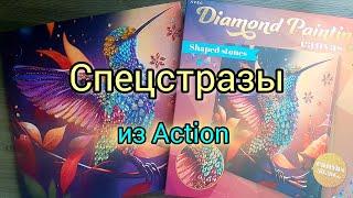 От распаковки до готовой работы  Колибри на подрамнике из Action. Дочь собрала за 2 дня