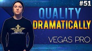 Sony Vegas Pro 13 How To Improve Your Video Quality Dramatically - Tutorial #51