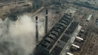 Destroyed factory Hungary