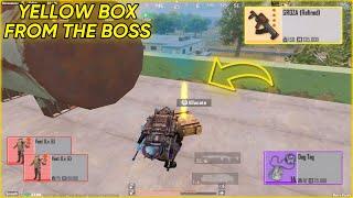 Metro Royale Yellow Box From The Steel Front Boss in Advanced Mode  PUBG METRO ROYALE CHAPTER 17