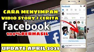 Cara Menyimpan vidio  Story fb Tanpa Aplikasi Terbaru 2021