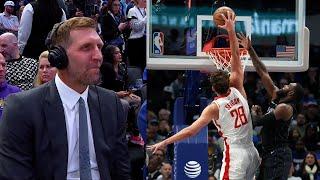 Dirk Nowitzki Alperen Şengün hakkında konuşuyor. ALTYAZILI Mavs vs Rockets  28.11.2023