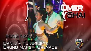 Bruno Mar - Grenade VS Dani J - TU JUGUETE Omer y Shai @Sensual Bachata Dance