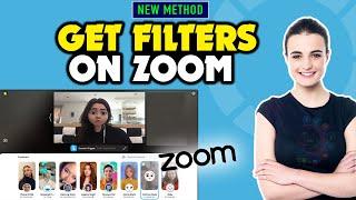 How to get filters on zoom 2024  Video Filters on Zoom
