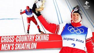Cross-Country Skiing - Mens 15km + 15km Skiathlon  Full Replay  #Beijing2022
