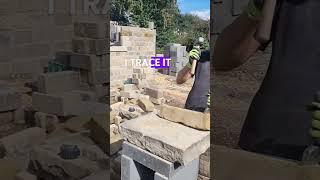 Bricky or Builder - You need to watch this #bricklaying #builder #stonework #stone