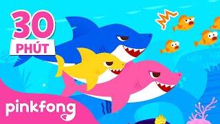 Gia đình Cá mập  + Tuyển tập  Baby Shark  Pinkfong - Nhạc thiếu nhi