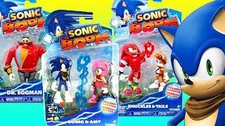 Opening New Sonic Boom Toys Knuckles Tails Eggman