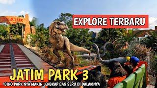 MAKIN SERU JATIM PARK 3  Dino Park Terbaru ‼ Jurassic Park Di Dunia Nyata