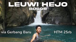 Curug Leuwi Hejo Bogor  Rute Harga Tiket dan Fasilitas