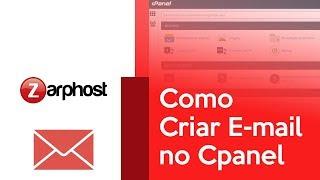 Como Criar E-mail no Cpanel?