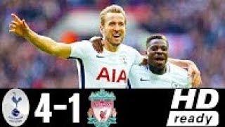 Tottenham vs Liverpool 4-1 Highlights & Goals -  22 October 2017