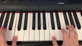 ТИТРЫ-JONY  Разбор песни на аккордах  Piano_Tutorial  Ноты  Как играть