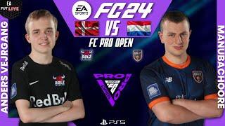 ANDERS VEJRGANG VS MANUBACHOORE  FC Pro Open 24 Match Week 3 - Group C commentary Germany