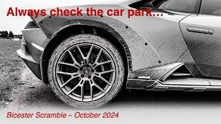 Bicester Scramble – always check the Autumn car park