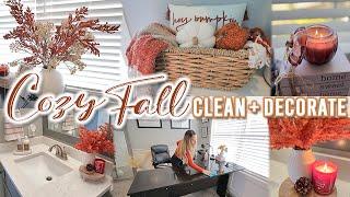 2023 COZY FALL CLEAN WITH ME + DECORATE  FALL DECOR IDEAS  COZY FALL CLEANING INSPIRATION