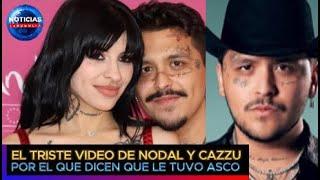 Se ve que no la aguanta el triste video de Nodal y Cazzu por el que dicen que le tuvo asco #nodal