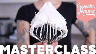 THE SECRET To Perfect Meringues Tutorial & How-To  3 Way Meringue Masterclass  Cupcake Jemma