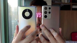 Galaxy S21 Ultra vs Huawei Mate 40 Pro