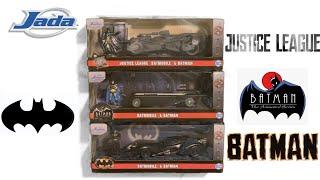 Jada Batmobile & Batman 132 Scale - Justice League  Batman The Animated Series  Batman 1989