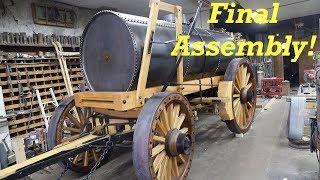 Borax Water Wagon is Finished Final Blacksmithing & Assembly  Engels Coach